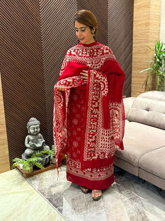 Elegant unstitched suit