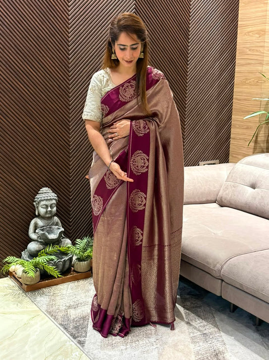 Exquisite running saree