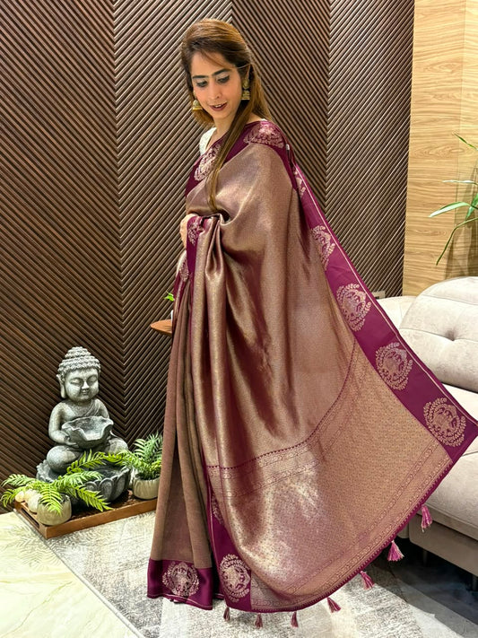 Exquisite running saree