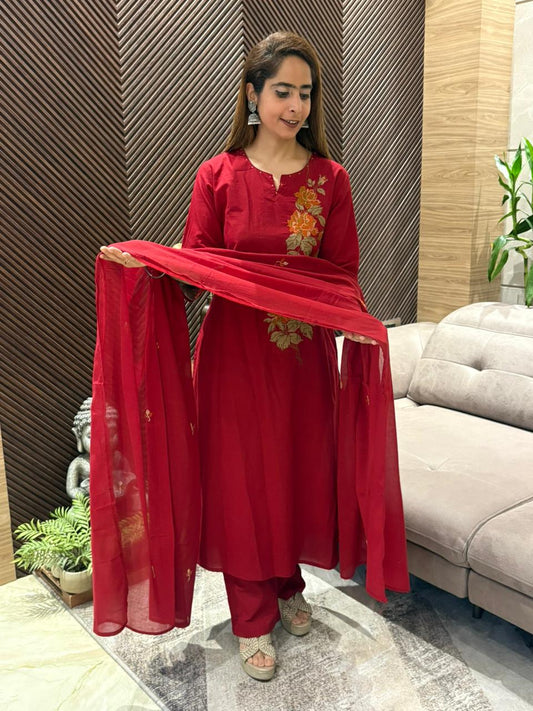 Beautiful cotton kurti set
