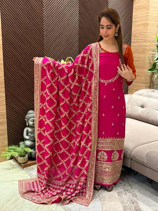 Luxurious unstitched suit
