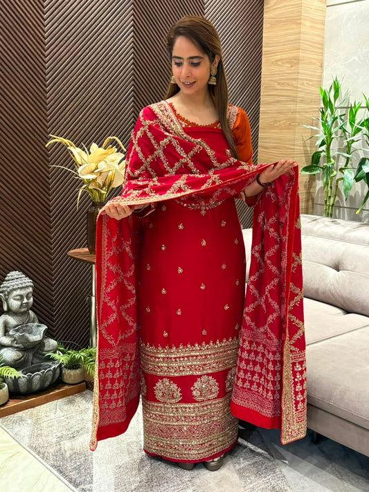 Luxurious unstitched suit