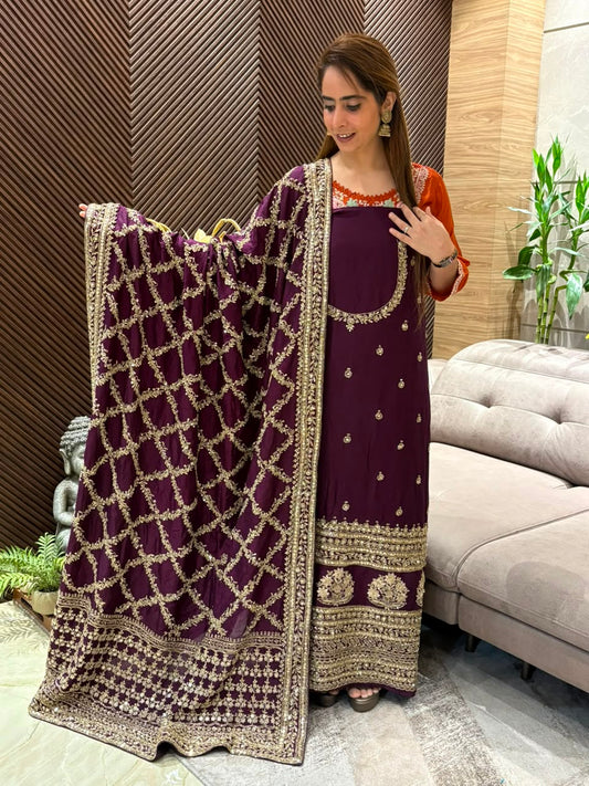 Luxurious unstitched suit