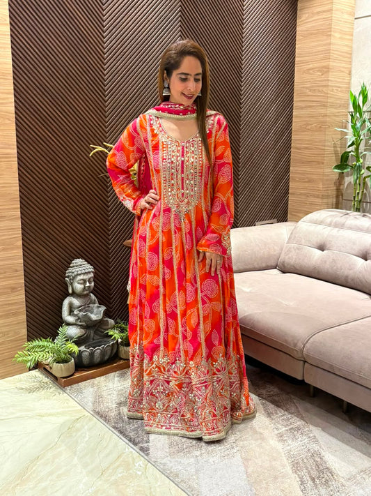 Stunning Anarkali suit
