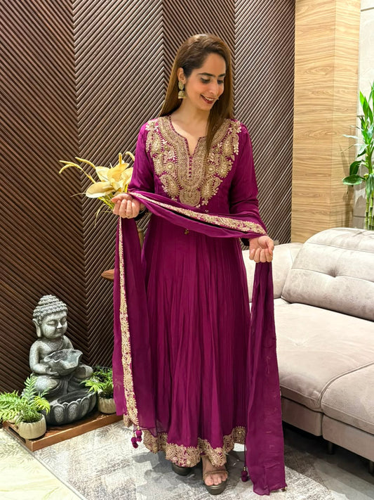 Stunning Anarkali suit