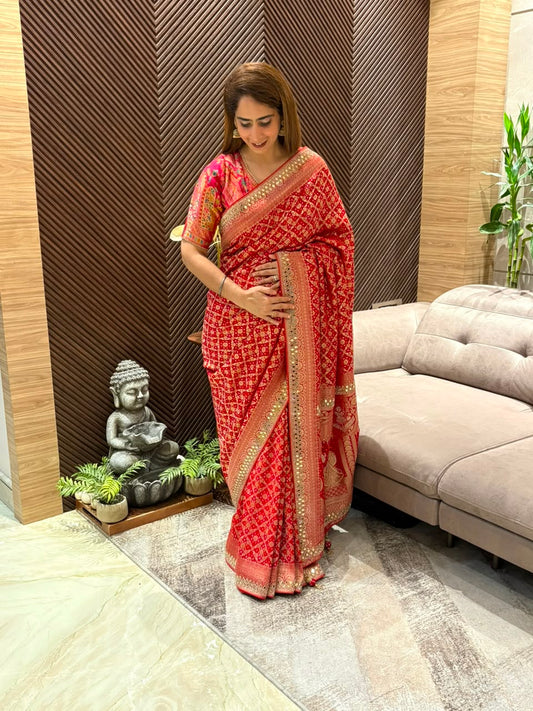 Premium georgette exquisite running saree