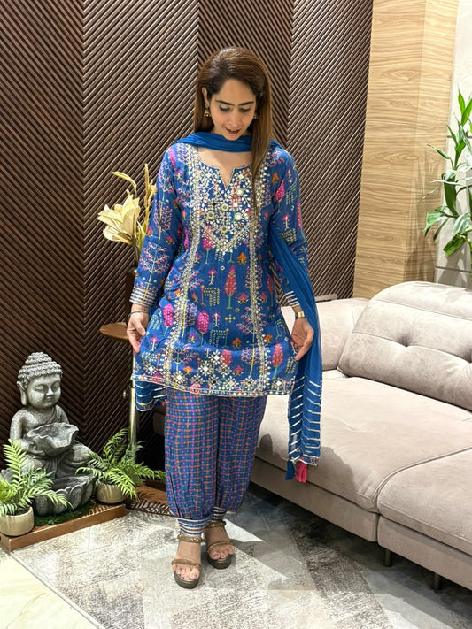 Stunning muslin kurta set