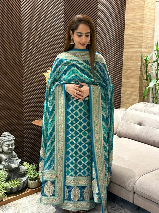 Discover timeless elegance with our exquisite unstitched suit