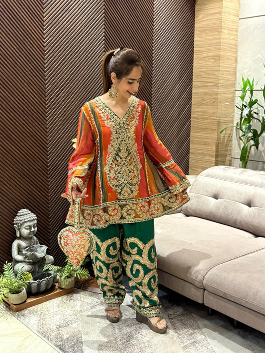 Stunning kaftan-style ready suit