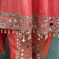 Short Anarkali with Dhoti Set