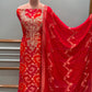 festive elegance with our premium Khaddi Georgette unstitched suit