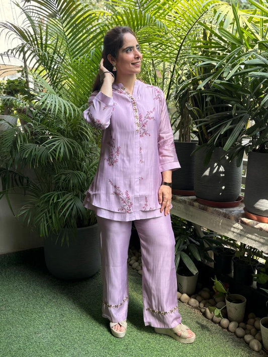 Effortless style with this muslin cotton cord set