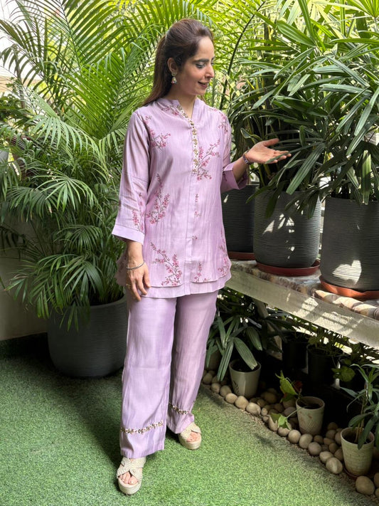 Effortless style with this muslin cotton cord set