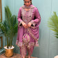 Short Anarkali with Dhoti Set