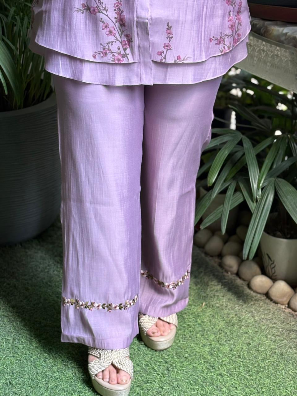 Effortless style with this muslin cotton cord set