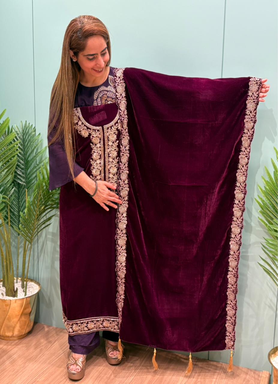 Velvet vibes for the royal season