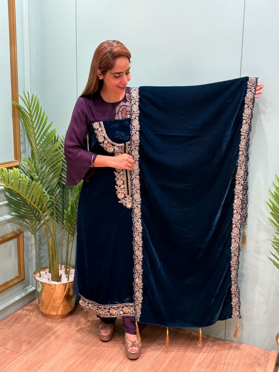 Velvet vibes for the royal season