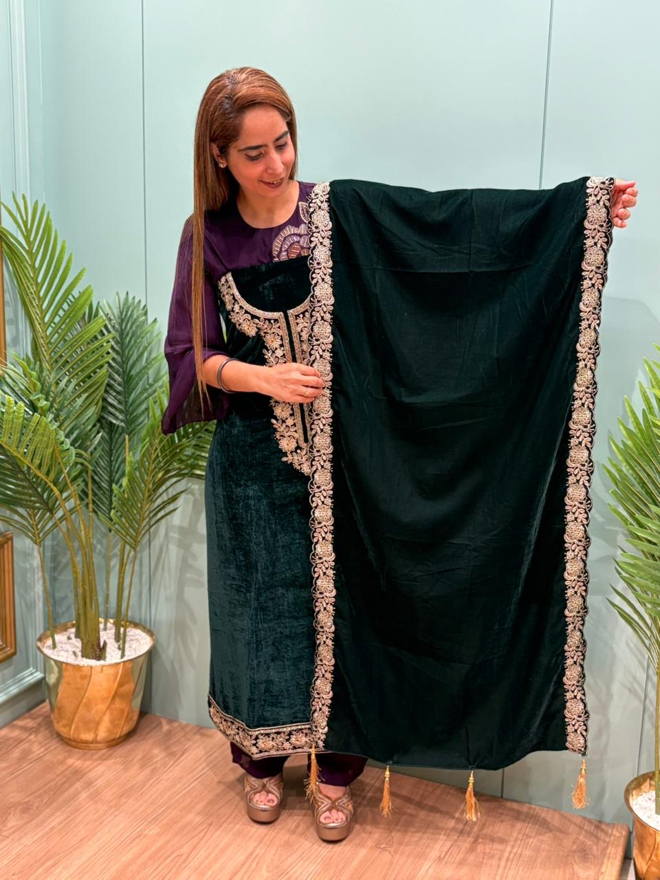 Velvet vibes for the royal season