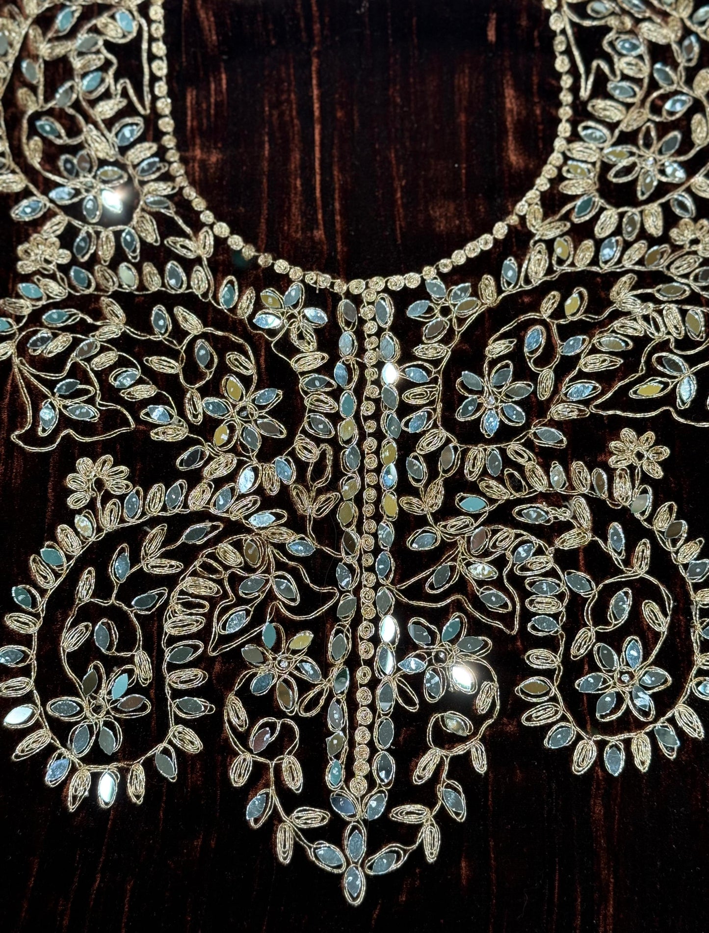 Step into royal elegance with our Crush Velvet