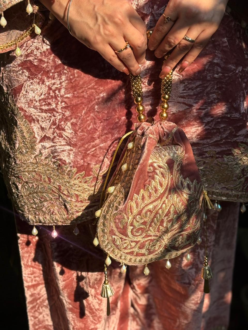 luxury velvet cord-set comes in rich velvet