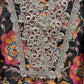 Beach Flowers Print Pure cambric cotton unstitched suit