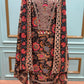 Beach Flowers Print Pure cambric cotton unstitched suit