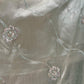 Unstitched Organza Shimmer Designer Suit with Gota & Mirror Work