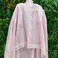 Elevate your ethnic wardrobe with this exquisite unstitched suit