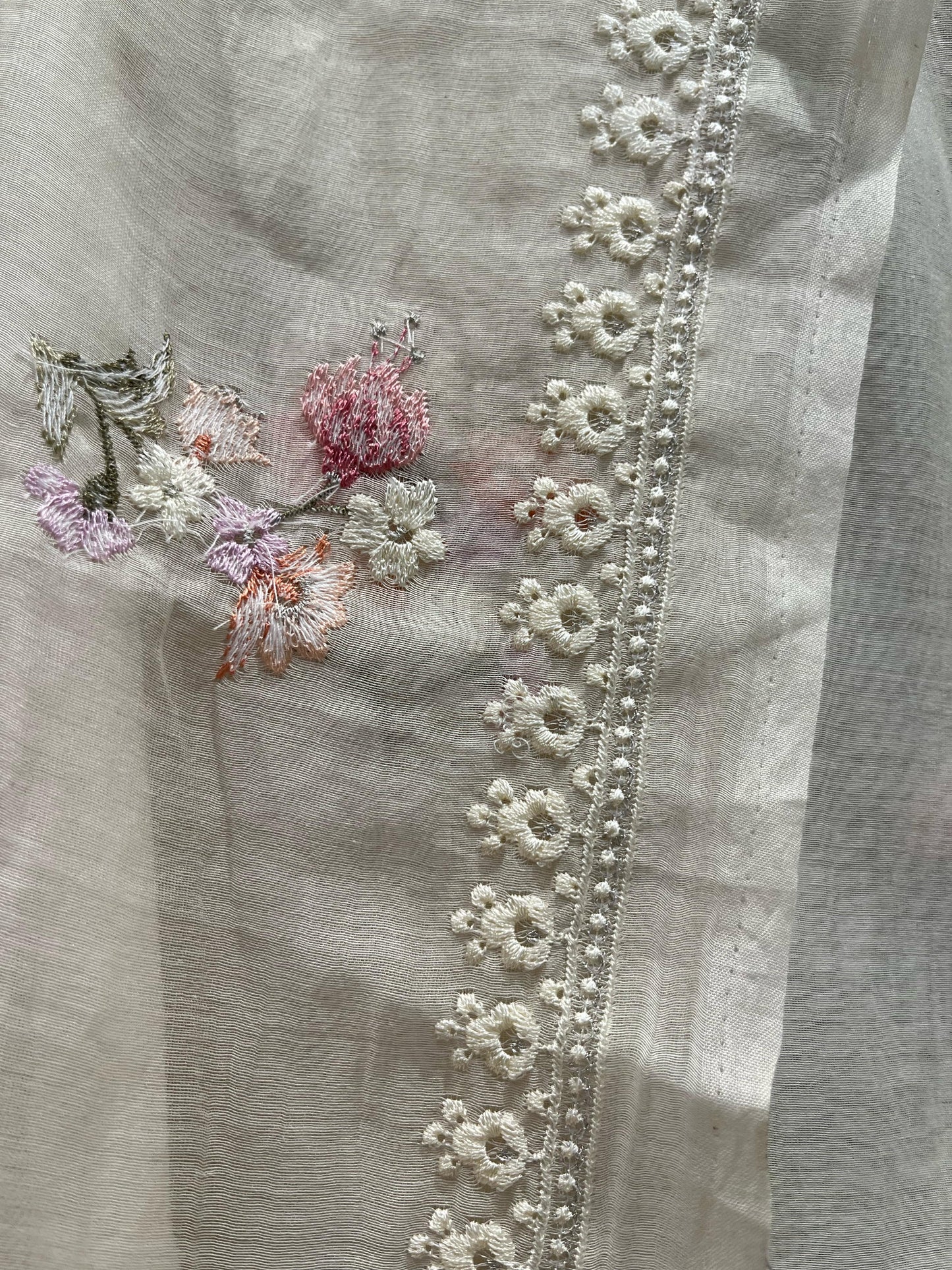 Elevate your ethnic wardrobe with this exquisite unstitched suit