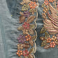 Elegance to your ethnic collection with this beautiful unstitched suit set