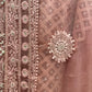 Stunning unstitched suit set crafted from premium pure Georgette fabric