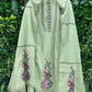 Elegant unstitched suit set crafted from pure cotton fabric