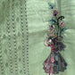 Elegant unstitched suit set crafted from pure cotton fabric