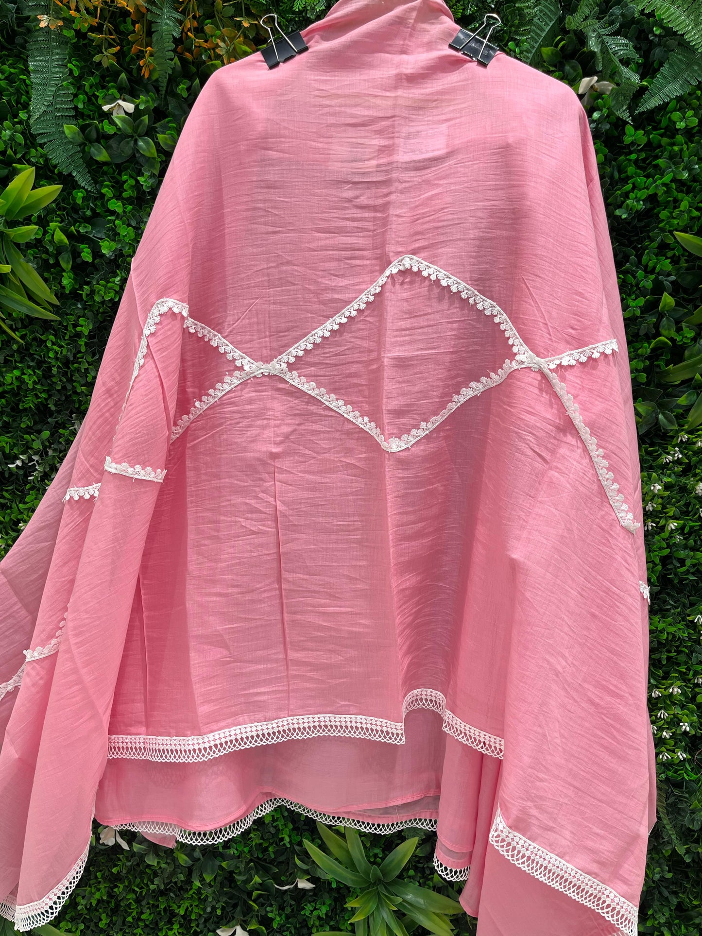 Experience timeless elegance with this beautifully designed unstitched suit
