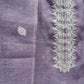 Elevate your ethnic wardrobe with this elegant unstitched suit set
