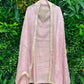 Banarasi silk fabric embellished with intricate handwork