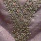 Banarasi silk fabric embellished with intricate handwork
