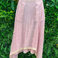 Banarasi silk fabric embellished with intricate handwork