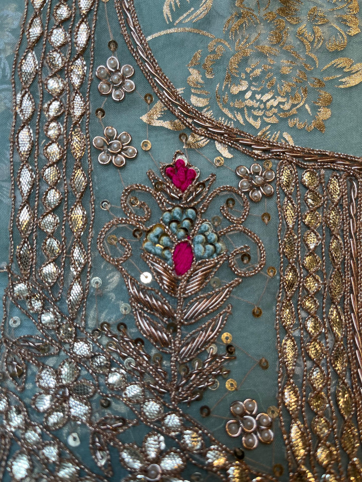 Discover timeless elegance with our premium unstitched suit