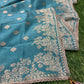 Elegance with this premium unstitched suit fabric set