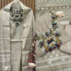 Elevate your ethnic wardrobe with this premium unstitched suit