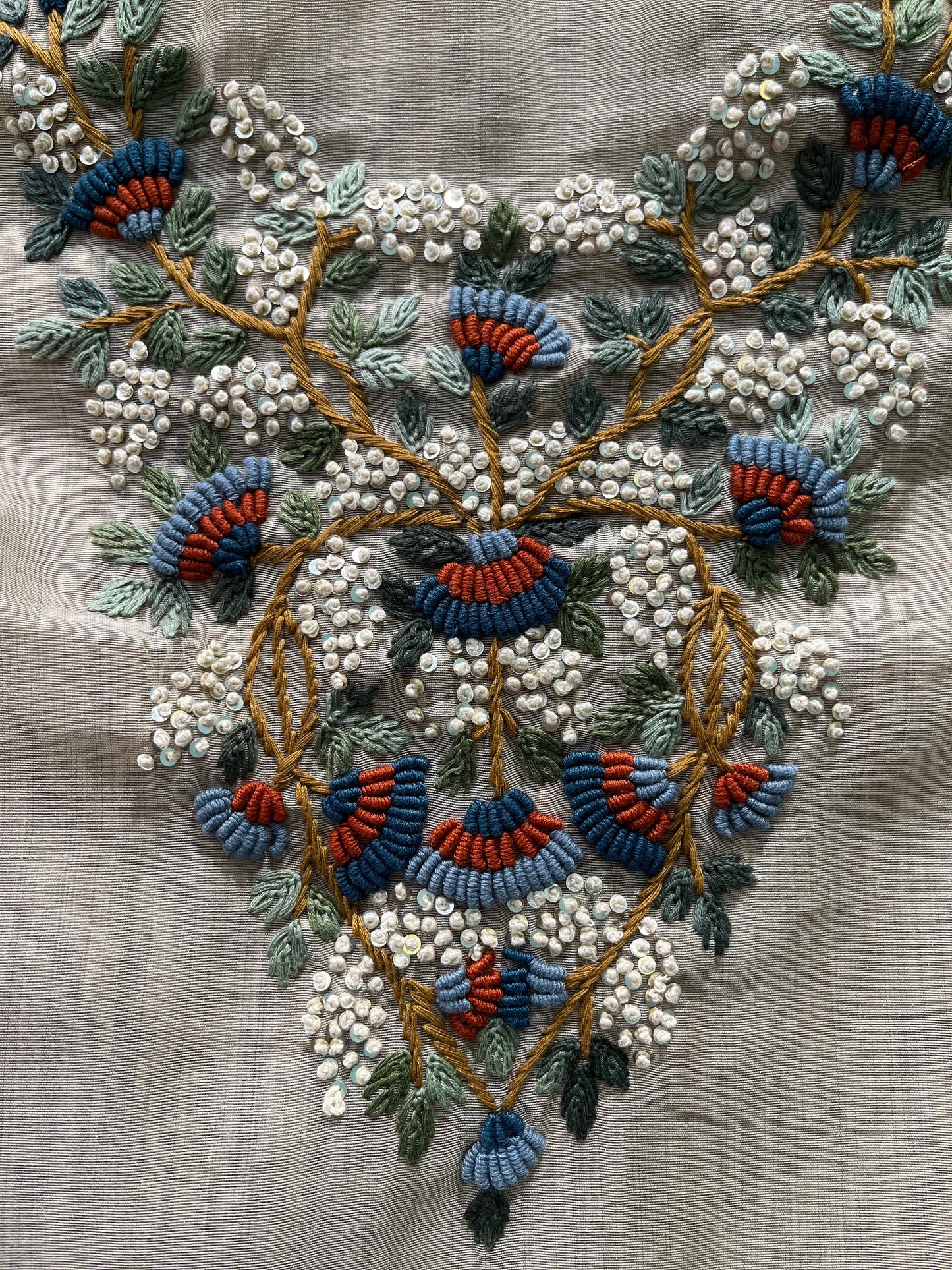 Elevate your ethnic wardrobe with this premium unstitched suit