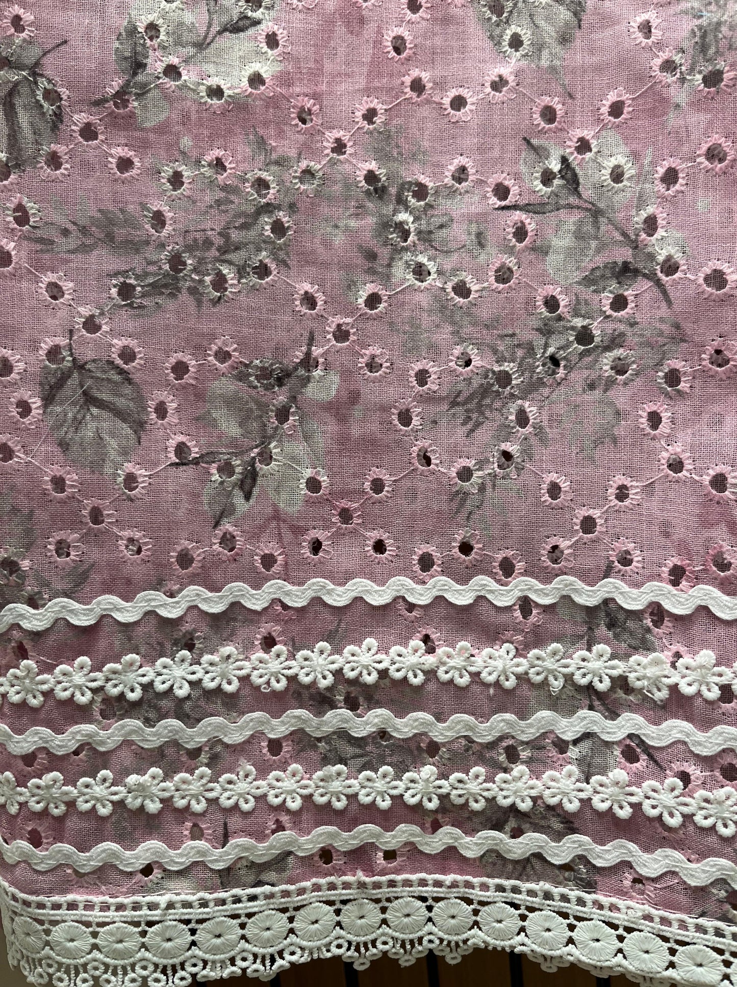 Discover timeless elegance with this unstitched Chikankari