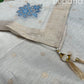 Ethnic collection with this unstitched linen shimmer suit set