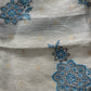 Ethnic collection with this unstitched linen shimmer suit set