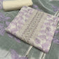 Enhance your ethnic collection with this elegant unstitched