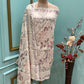 Timeless elegance with our unstitched linen cotton suit