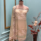 Elegance with our unstitched muslin cotton suit