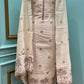 Step into subtle glamour with our unstitched khadi cotton suit