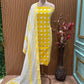 Embrace timeless elegance with our unstitched pure cotton suit